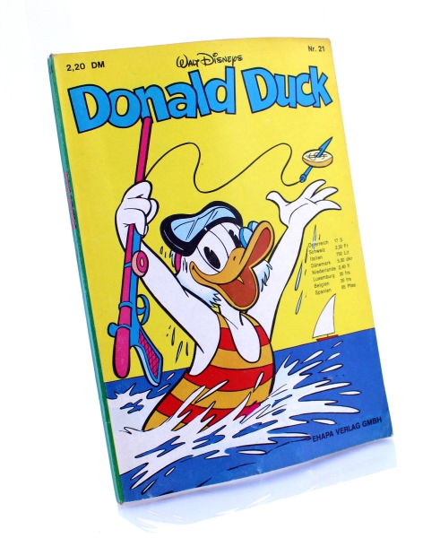 Walt Disneys Donald Duck Taschenbuch Nr. 21 (1. Auflage) von Ehapa